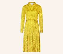 Hemdblusenkleid AMIRA aus Satin