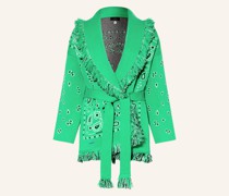 Strickhülle GREEN FLASH aus Cashmere