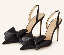 Slingpumps LE CADEAU mit Schmucksteinen