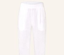7/8-Hose aus Leinen
