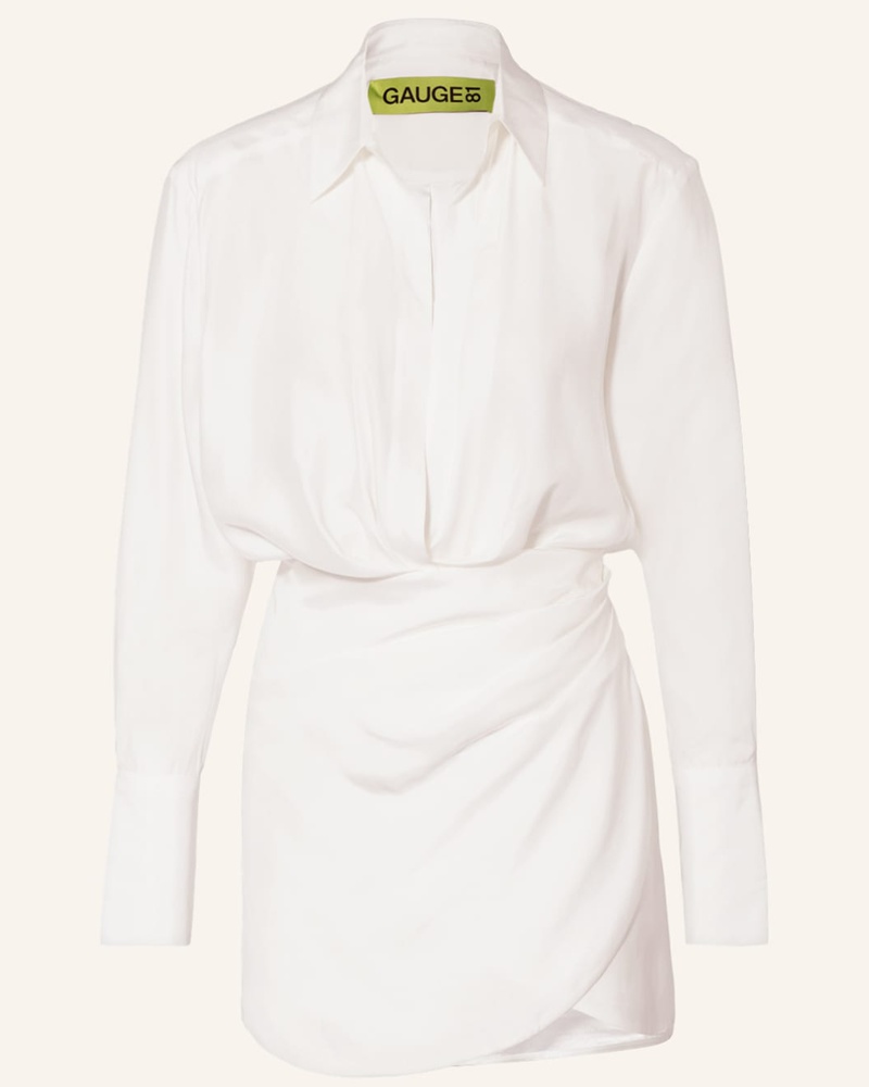 GAUGE81 Damen Cocktailkleid NAHA aus Seide