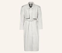 Trenchcoat LIBRAGZ aus Leder
