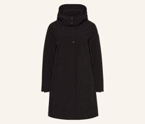 Daunenparka mit abnehmbarer Kapuze