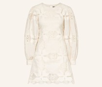 Kleid ARTI mit Lochstickereien