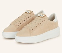 Sneaker TURN mit Schmucksteinen - BEIGE