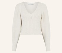 Wollpullover mit v-ausschnitt ADSILA