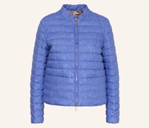 Lightweight-Daunenjacke SAHARA aus Leinen