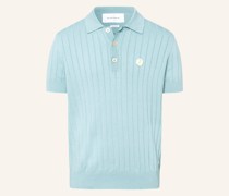 Strick-Poloshirt