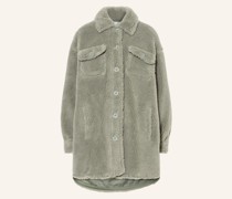 Oversized-Jacke SABI aus Teddyfell