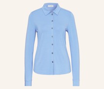 Hemdbluse aus Jersey