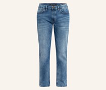Jeans Regular Fit mit verkürzter Beinlänge