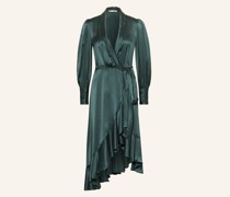 Wickelkleid aus Seide