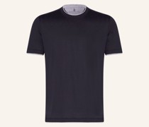 T-Shirt mit Seide