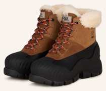 Schnürboots ADIROAM - SCHWARZ/ COGNAC