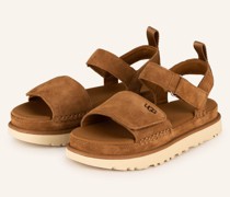 Plateau-Sandalen GOLDENSTAR - COGNAC