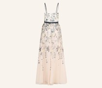Abendkleid mit Stickereien