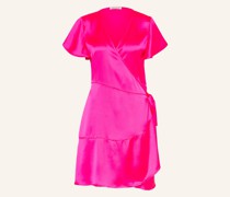 Wickelkleid MIRANDA aus Satin