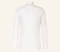 Smoking-Hemd Extra Slim Fit mit Stehkragen und