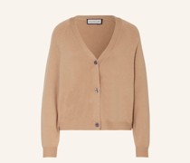 Strickjacke mit Cashmere