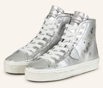 Hightop-Sneaker PARIS - SILBER