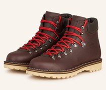 Schnürstiefel ROCCIA - BRAUN
