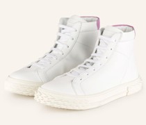 Hightop-Sneaker BLABBER - WEISS