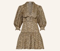 Seidenkleid mit 3/4-Arm