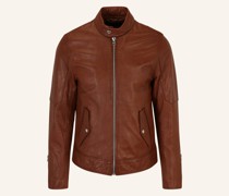 Lederjacke