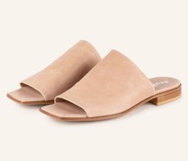 Pantoletten - BEIGE