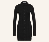 Hemdblusenkleid aus Jersey