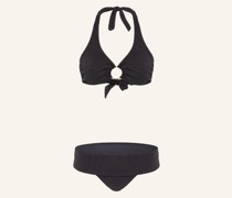 Neckholder-Bikini MAZY BLACK BRUSSELS