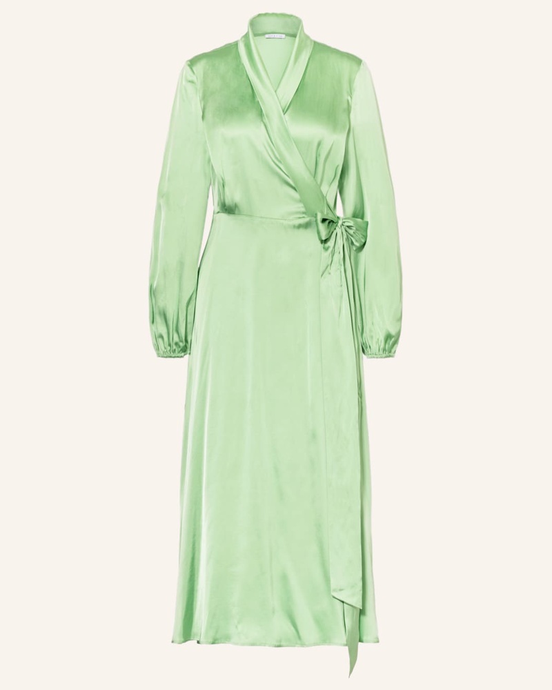 Mrs & HUGS Damen Wickelkleid aus Satin Mrs & HUGS Damen Wickelkleid aus Satin