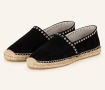 Espadrilles SUEDE - SCHWARZ