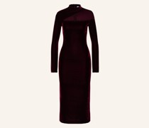 Samtkleid TATIANA mit Cut-out