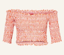 Off-Shoulder-Top mit Rüschen