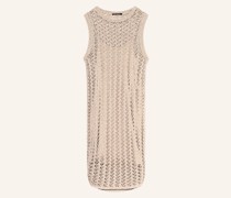 Strickkleid mit Pailletten