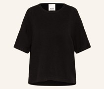 Strickshirt mit Cut-out und Cashmere
