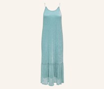 Plisseekleid mit Glitzergarn