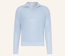 Strick-Poloshirt