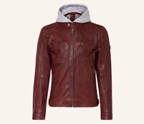 Lederjacke GMLYRON mit abnehmbarer Blende