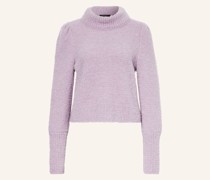 Pullover mit Glitzergarn