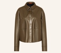 Overjacket NALUT in Lederoptik