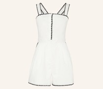 Jumpsuit mit Stickereien