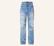 Destroyed Jeans Straight Fit