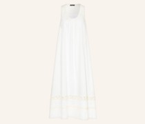 Leinenkleid mit Spitze