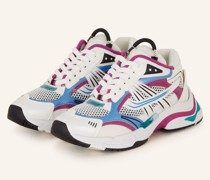 Sneaker RACE - WEISS/ BLAU/ FUCHSIA