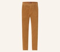 Cordhose im Jogging-Stil Relaxed Tapered Fit