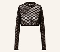 Dirndlbluse aus Spitze