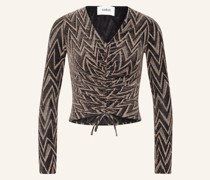 Longsleeve GADIEL mit Glitzergarn