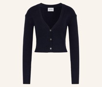 Strickjacke mit Cashmere